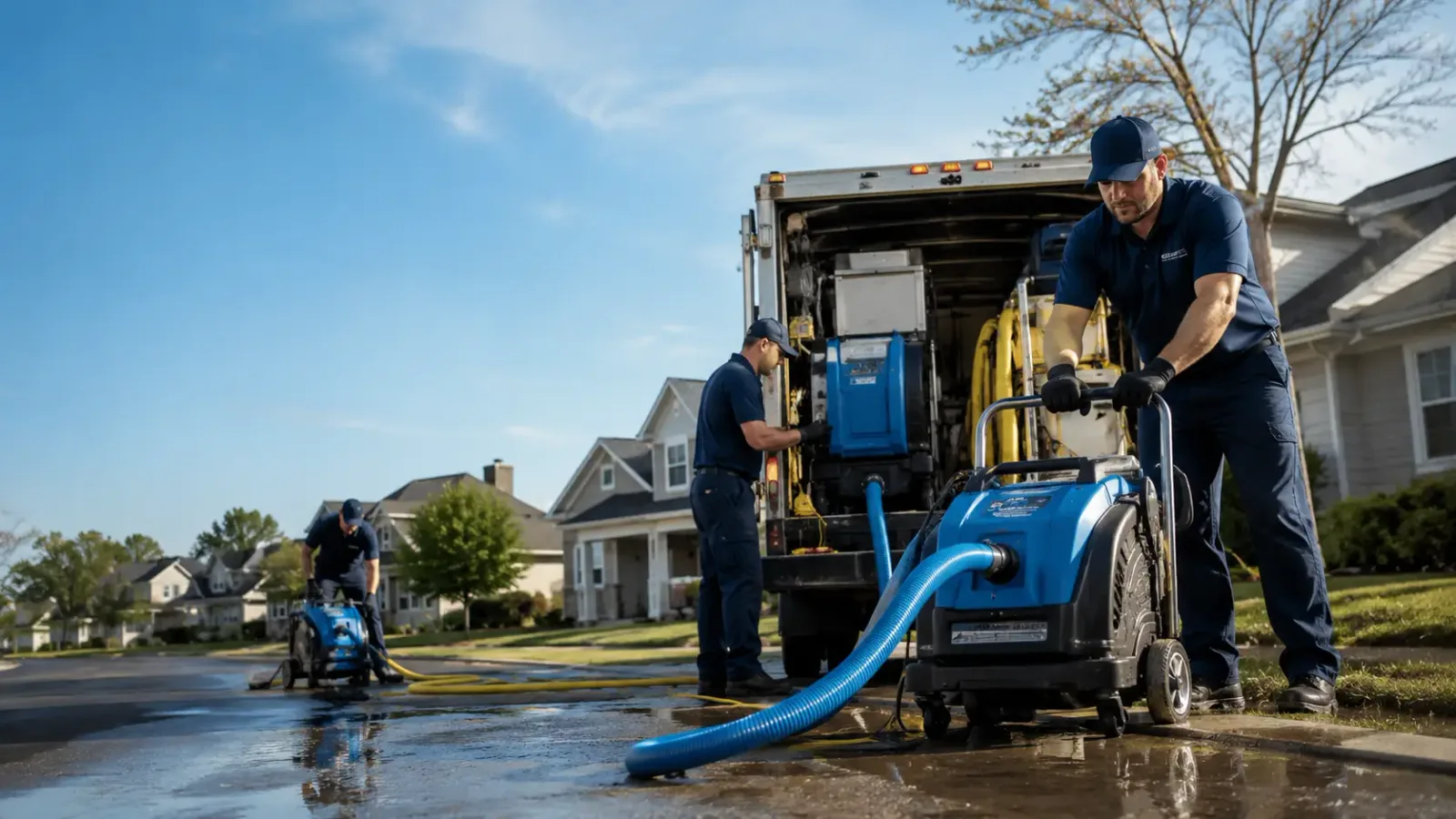 Flood Damage Cleanup in White Earth, ND